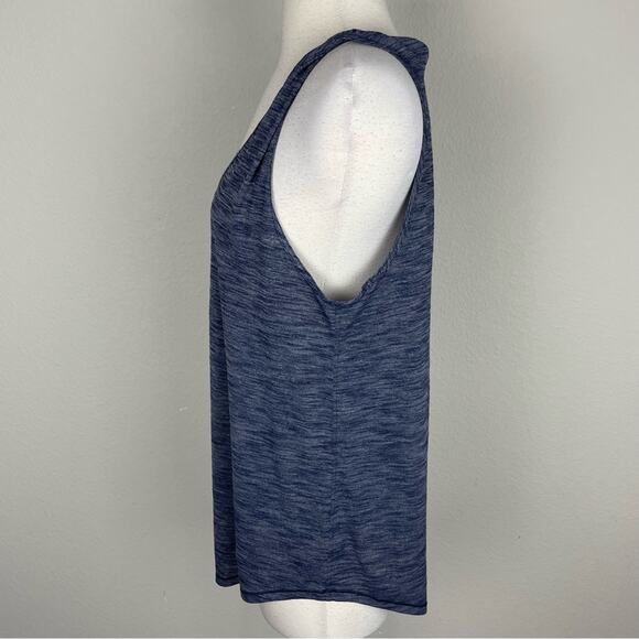 Lululemon Gray Blue V Neck Twist Tank Top Sm/ Med - Picture 3 of 9